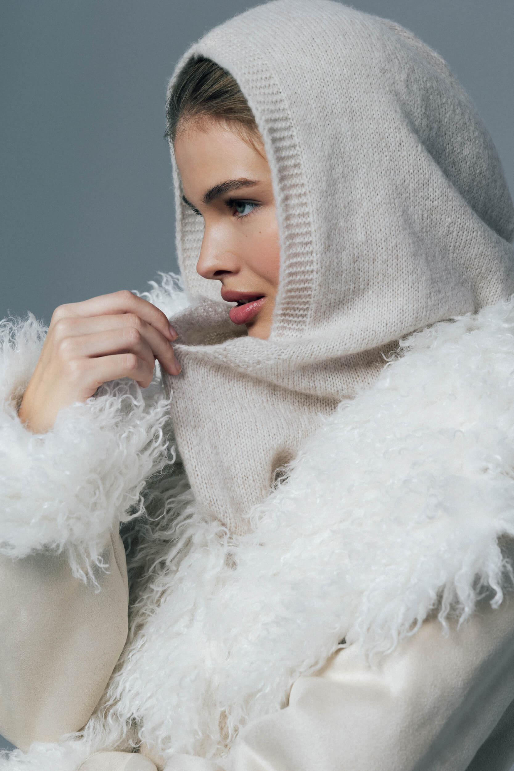 Beige Balaclava