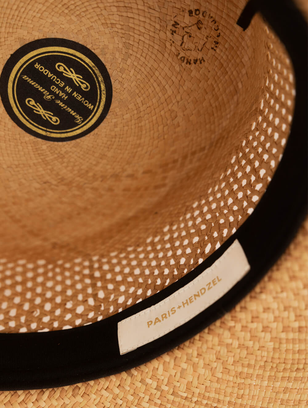 Ash Brown Panama Boater