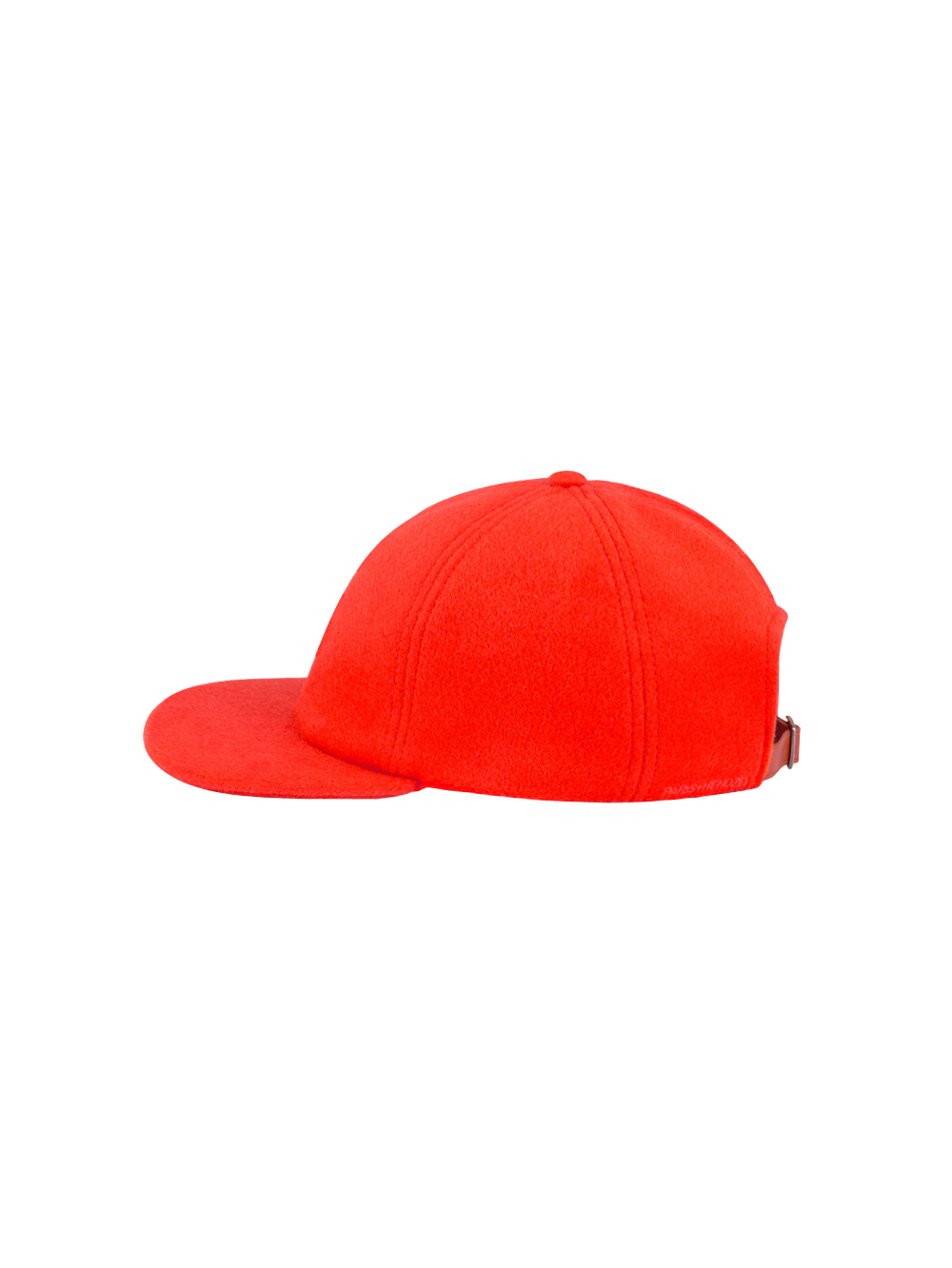 red-baseball-cap-cashmere-paris-hendzel-handcrafted-goods